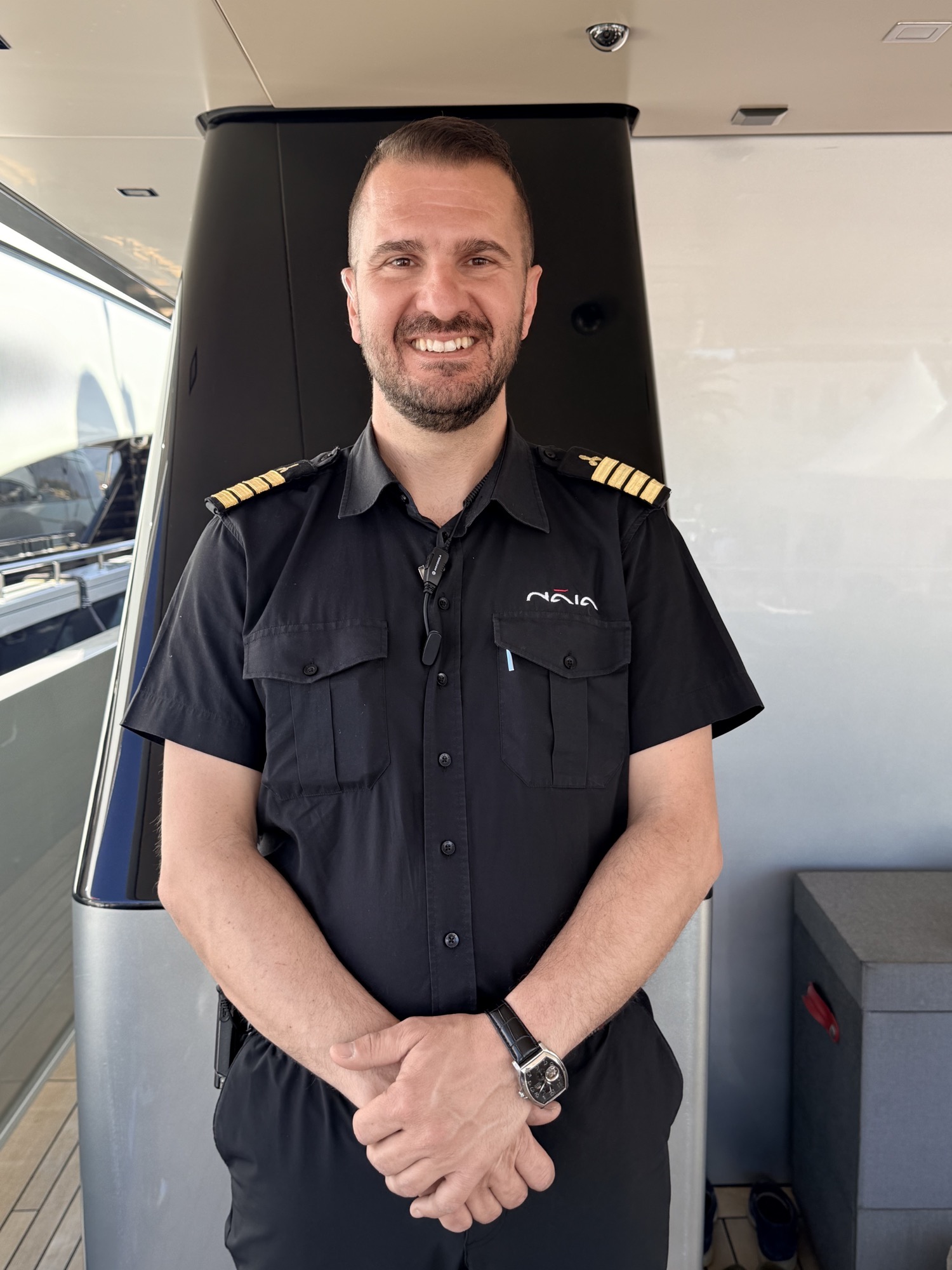 Chief Engineer Konstantinos Touloumis