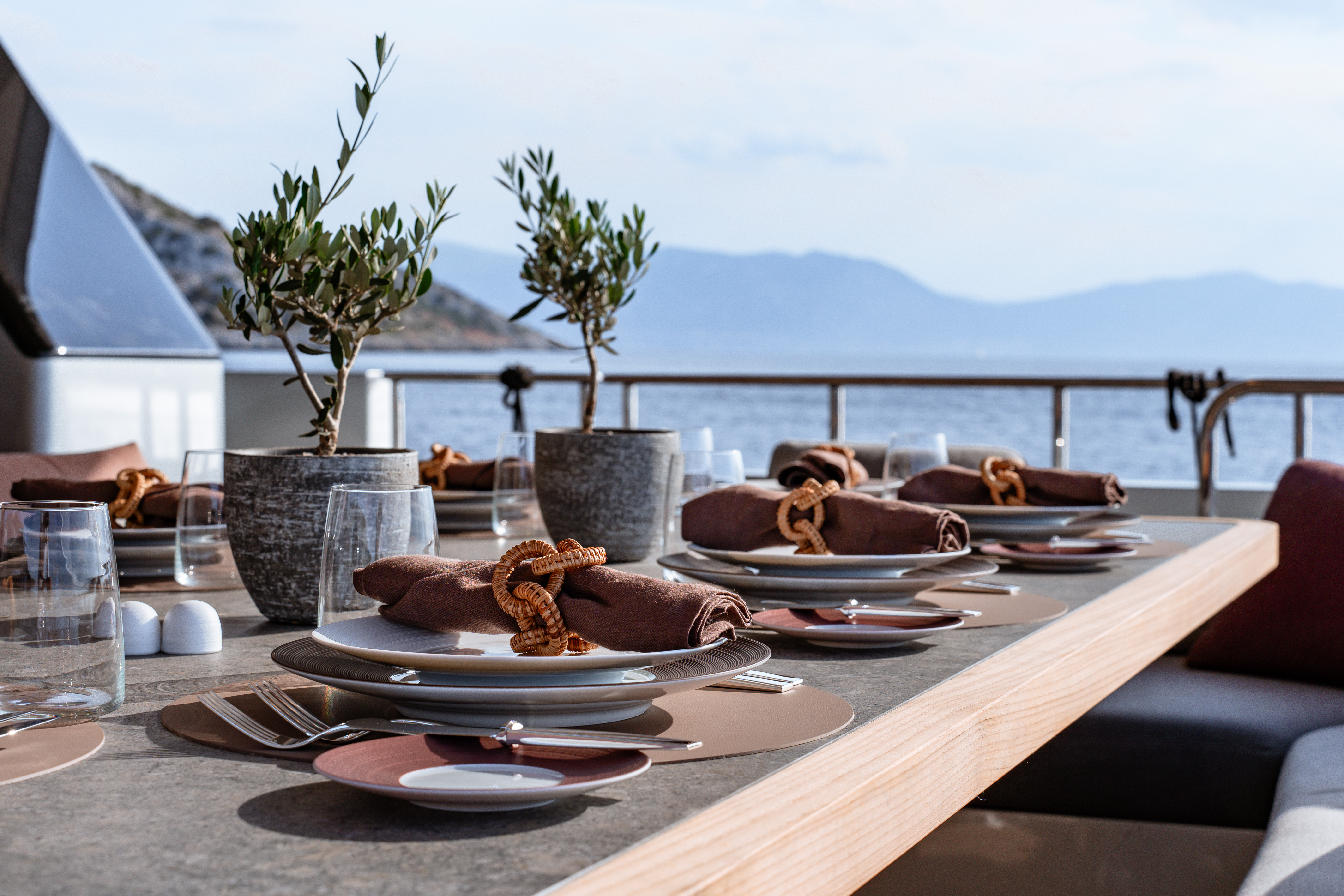Deck Table Setting